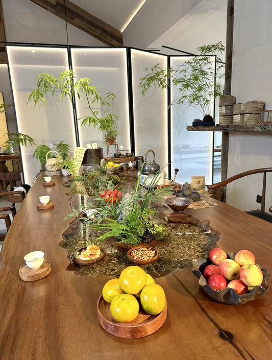 landscape tea table（320cm ）